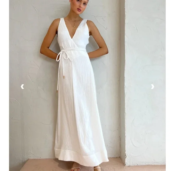 chinese dress ladies Nicola Maxi Dress in Pale Pink – Worth Collective main image 0